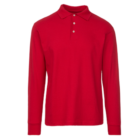 PLAYERA TIPO POLO MANGA LARGA