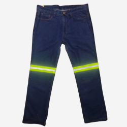 PANTALON MEZCLILLA CORTE RECTO DE TRABAJO