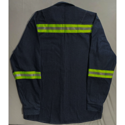 CAMISOLA DE MEZCLILLA CON CINTA REFLEJANTE